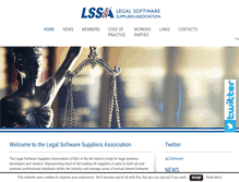 Tablet Screenshot of lssa.co.uk